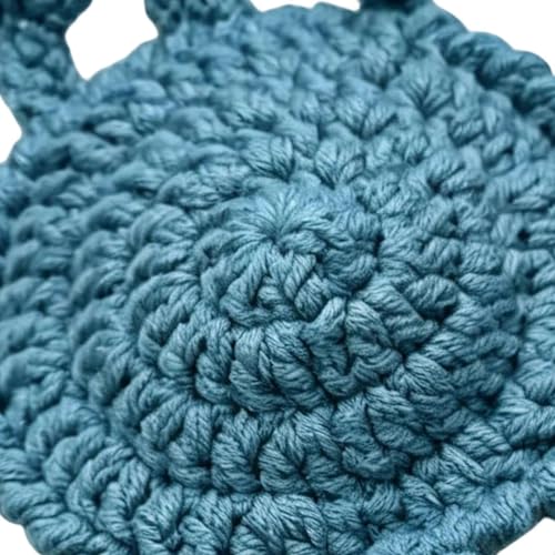 かぎ針編みのドリンクコースター,リアル 動物 モチーフ 本物そっくり デコレーション インテリア 雑貨 飾り 置物 オブジェ,トカゲ形毛糸コースター - 編み物や手作りクラフトが好きな方、女性、家をお持ちのオーナー様、彼女への新築お祝いや誕生日のお祝い、ホームパーティーのギフトとしても喜ばれる、実用的でおしゃれでユニークなアイテムです [5]