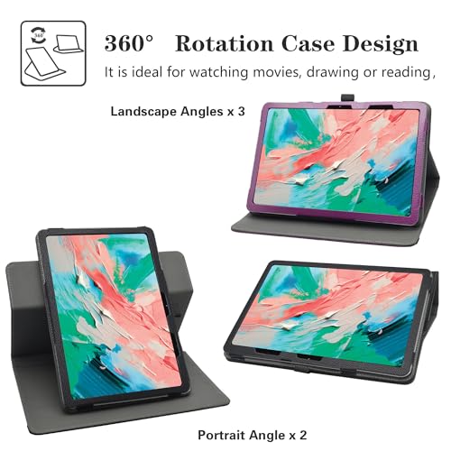 Étui rotatif TCL Tab 11 Gen 2 LiuShan avec housse amovible 360 - 2