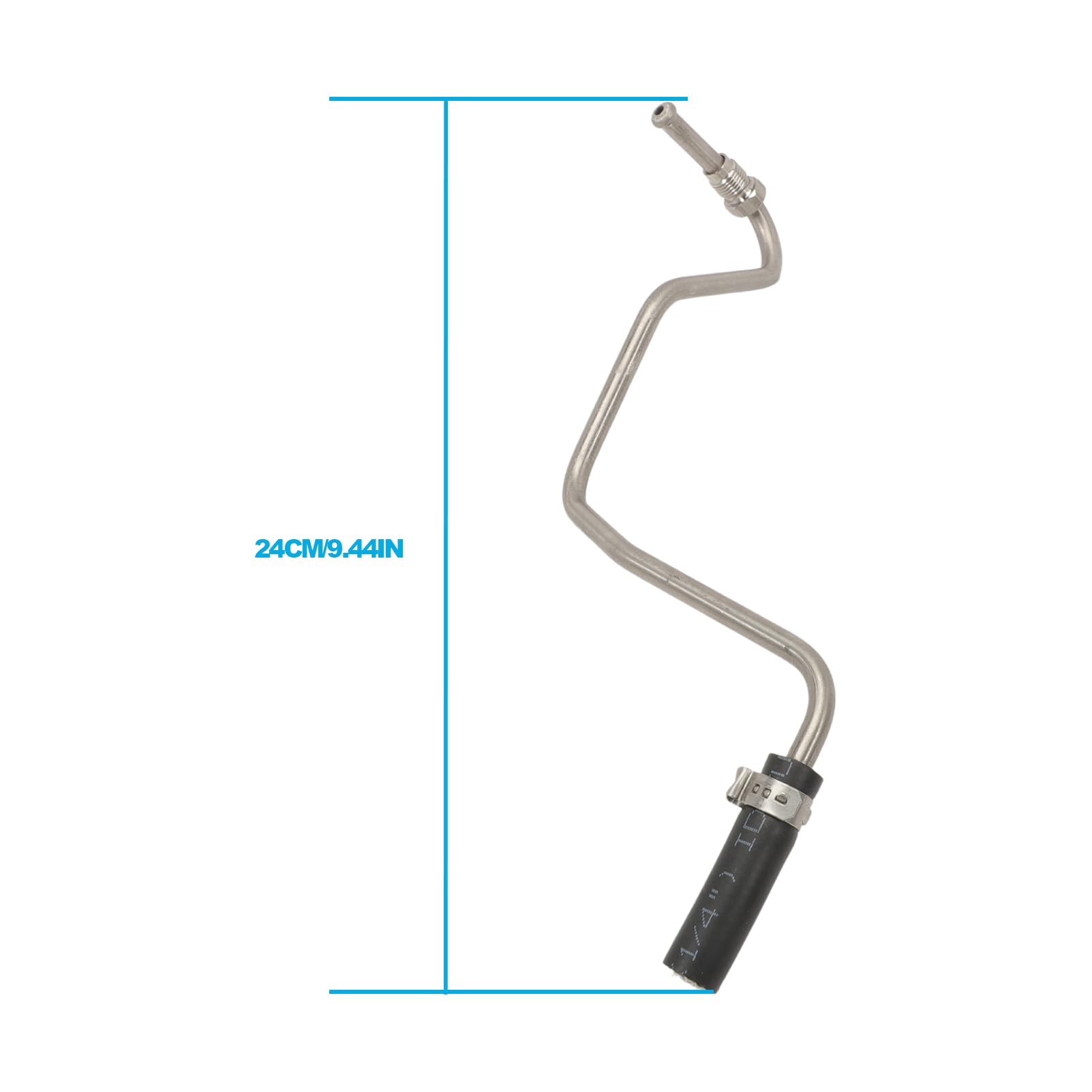 Tubo Sensor Presión Gases Escape 1412000Q0U con Sandero Duster Renault Captur Clio Juke Qashqai Almera Clase A Clase B CLA