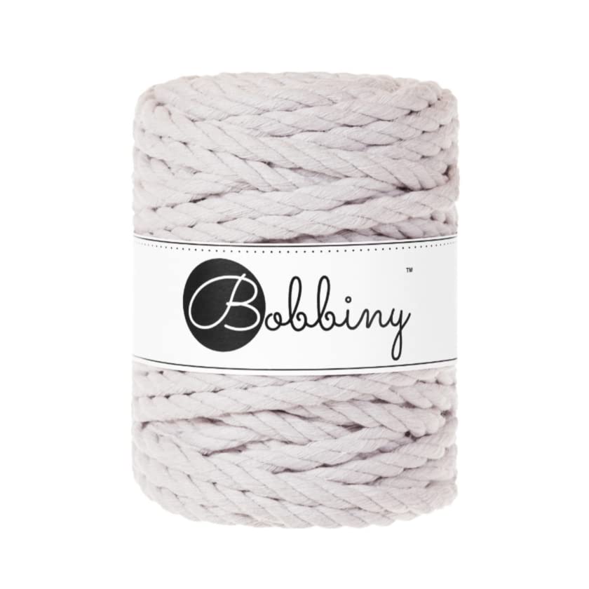 Bobbiny Corde Macramé Torsadée 9mm (Moonlight) 30m