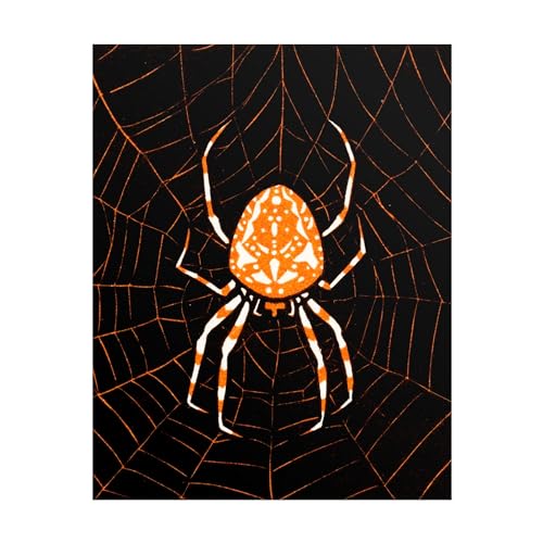 Araignée dans une toile Julie de Graag, l'affiche d'art idéale pour un salon design