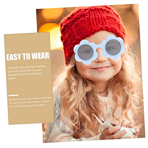 MAGICLULU Flor Óculos De Sol Decoração De Verão Óculos Vintage Óculos De Sol Menina 6Pcs Óculos Colo