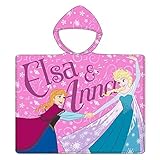 Disney Toalla Poncho Playa 50x100 de Frozen