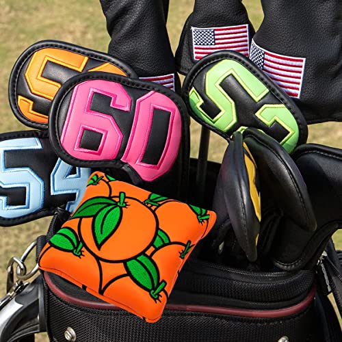 Golf Putter Covers Mallet Putter Headcover Blade Putter Covers Golf Club Head Covers Leather Putter Head Covers Golf Headcover With Magnetic For Scotty Cameron Taylormade Callaway Titleist Odyssey #TOP3
