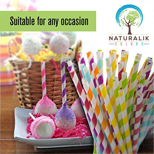 Pitillos papel biodegradable multicolor 1000 unidades miniatura 6