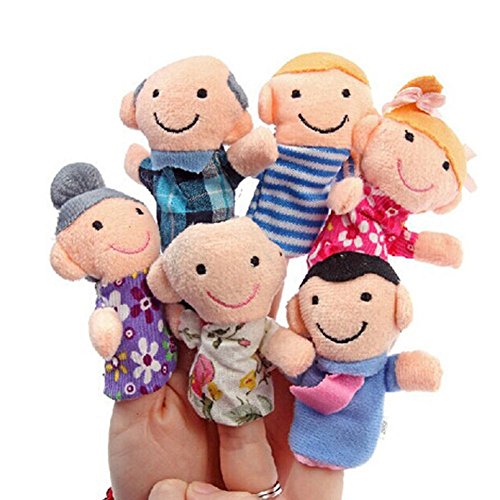 Finger Puppet Set | The Original Storytime Learning Aid | 16 Pack | Puppets for Teachers | Parents | Students & Children - Storytelling Reading Prop - Thumbnail 6