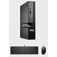 Dell Pro Micro QCM1250 Mini Desktop Next Gen Optiplex 7020 7000 MF Intel i5-14500T, 32GB DDR5, 1TB SSD, Intel UHD 770, RJ-45, 1 Display Port, 1 x HDMI, Wired KB & M, Win 11 Pro