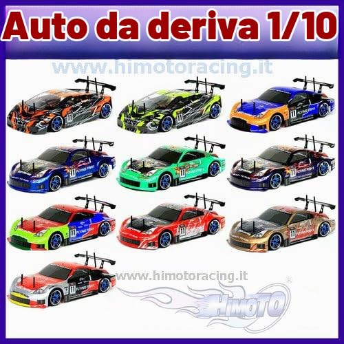 HIMOTO AUTOMODELLO ON-ROAD DRIFT 1/10 RADIO 2.4GHZ 4WD RTR