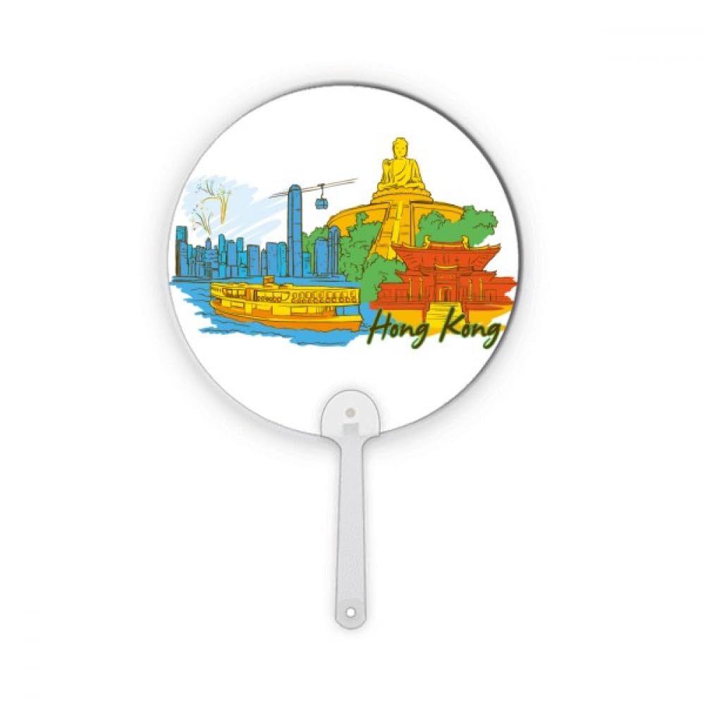 Aquarelle en plastique rond no no Chine Hong Kong Victoria pour artisanat