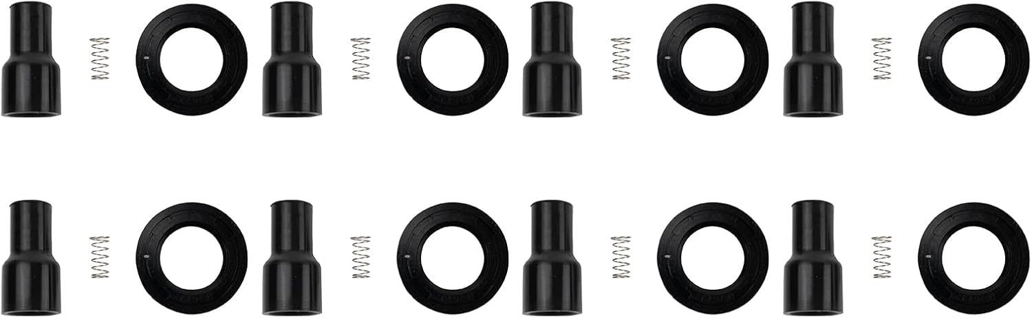 TRQ Engine Ignition Coil Boot Kit Set of 8 for Toyota Lexus 4,3L 4.7L V8 New