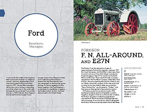 The Field Guide to Classic Farm Tractors, Expanded Edition: More Than 400 Models from 1900 to 1990