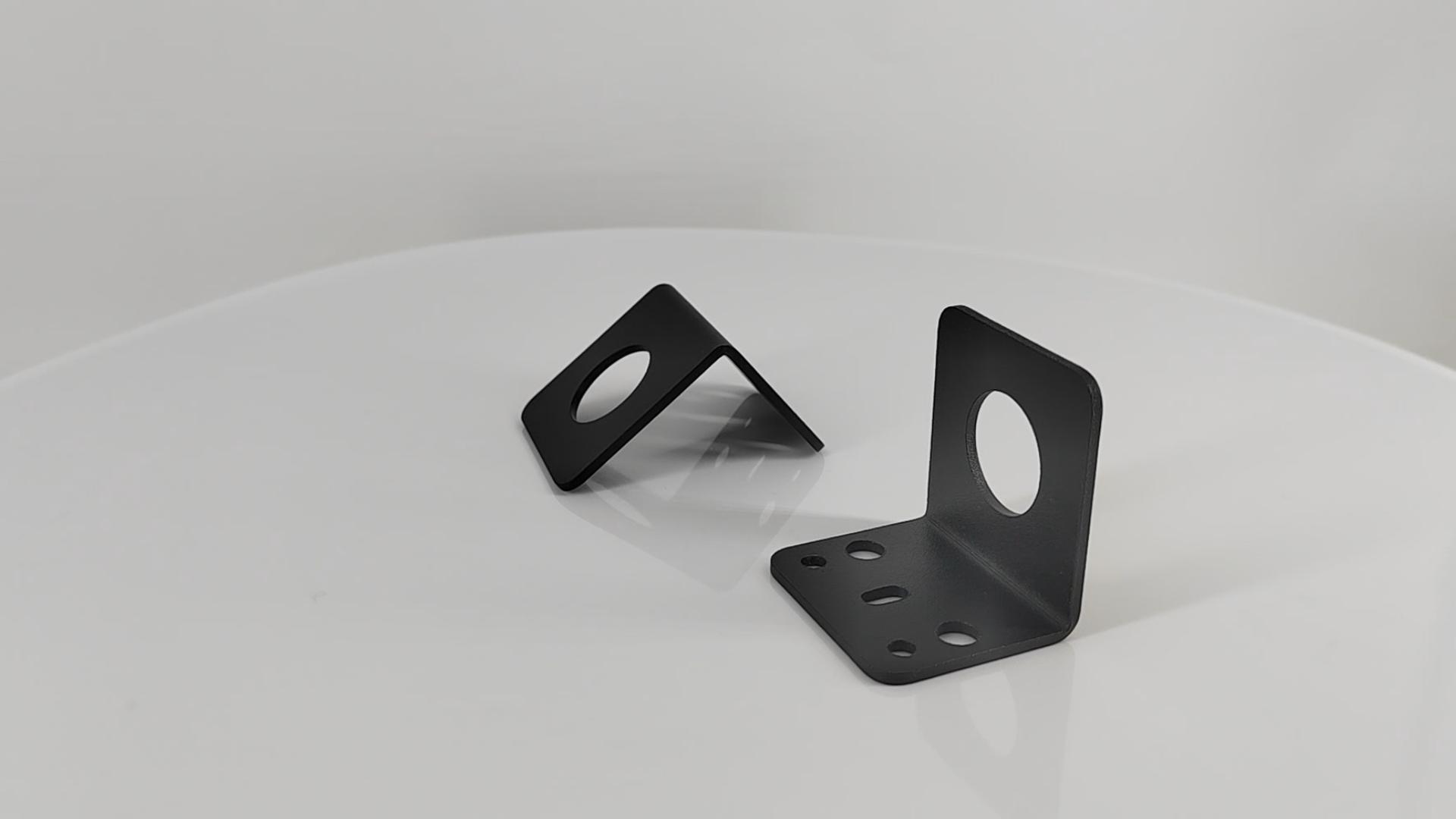 Staffa Di Montaggio Universale Supporto Nero A Forma Di L Per Antenna - Foto 6