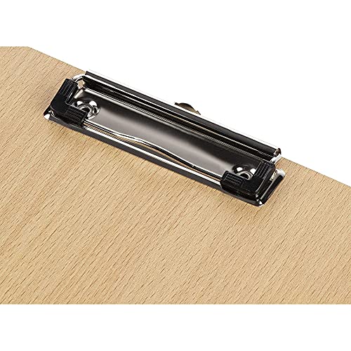 Juvale-Wooden-Clipboards-with-Low-Profile-Clip-for-Classroom-and-Office-9-x-15-in-6-Pack