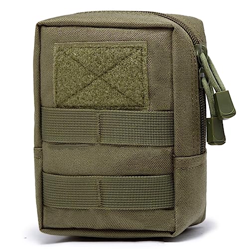TRIWONDER Molle påsar EDC verktyg bältespåse liten pryl verktygsväska för taktiska tillbehör ryggsäck väst (grön – 1...