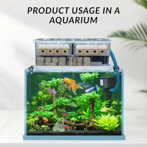 Image of VAYINATO AWP882, 50% Energy Saving 3-in-1 Multifunction Submersible Pump Power Head for Aquarium Fish Tank | High Flow Water Circulation | Ideal for Top Filters (20Watts | 1400L /Hr | 1.2M H)