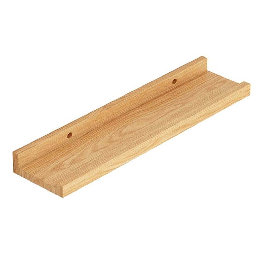 Planche à bibliothèque murale en bois noble pour décoration perforée