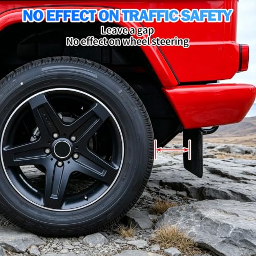 Image of Mud Flaps Splash Guards for Benz G-Class G55 G63 G500 G550 W463 2013-2018