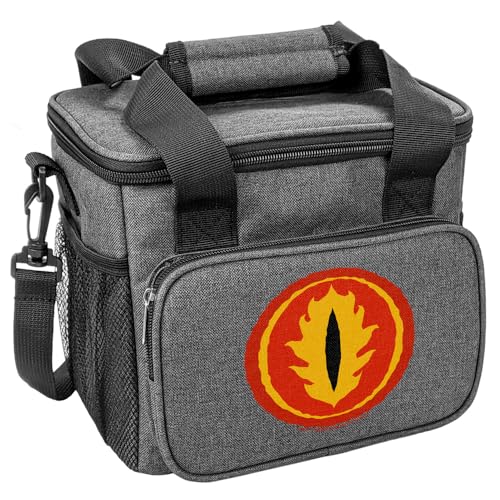 The Lord of The Rings Eye of Sauron Soft Insulated Cooler & L Lunch Bag
