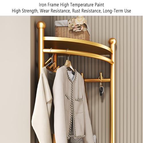 Porte-manteau d'angle réglable : la solution rangement pour petits espaces