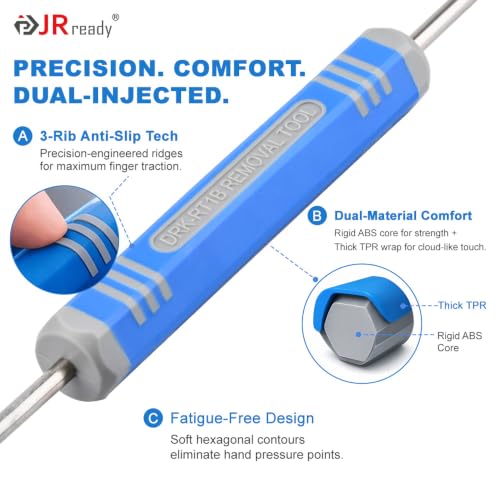 Image of JRready DRK-RT1B 6-Pack Bulk Deutsch Connector Pin Removal Tools