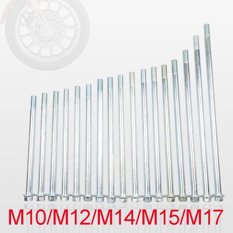 Zkensh-Bolts Motorcycle Wheel Axle Bolt M17-Length 280mm/300mm