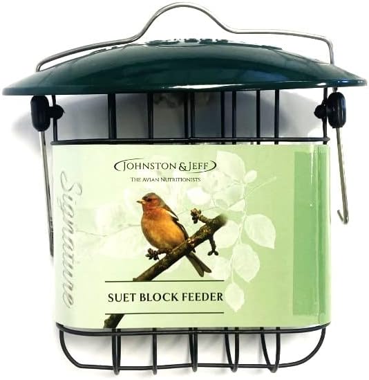Green Cast Suet Block Feeder x 1 All Metal Wild Bird Feeder SMF
