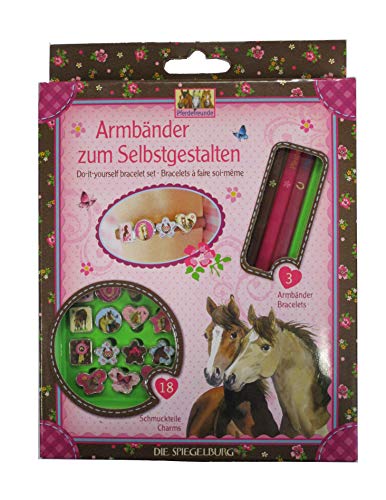 Preisvergleich Produktbild Armbänder zum Selbstgestalten Pferdefreunde