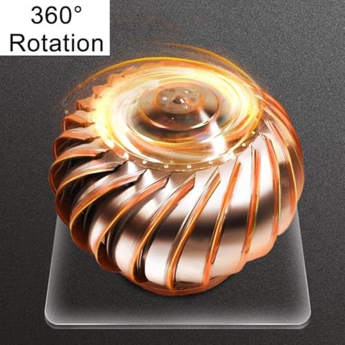 Turbina de techo giratoria para ventilador de ático residencial y uso agrícola 6