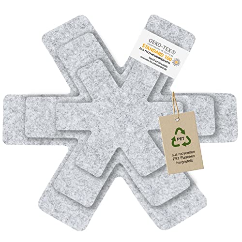 Miqio Protector de sartenes de diseño extra grueso Cover