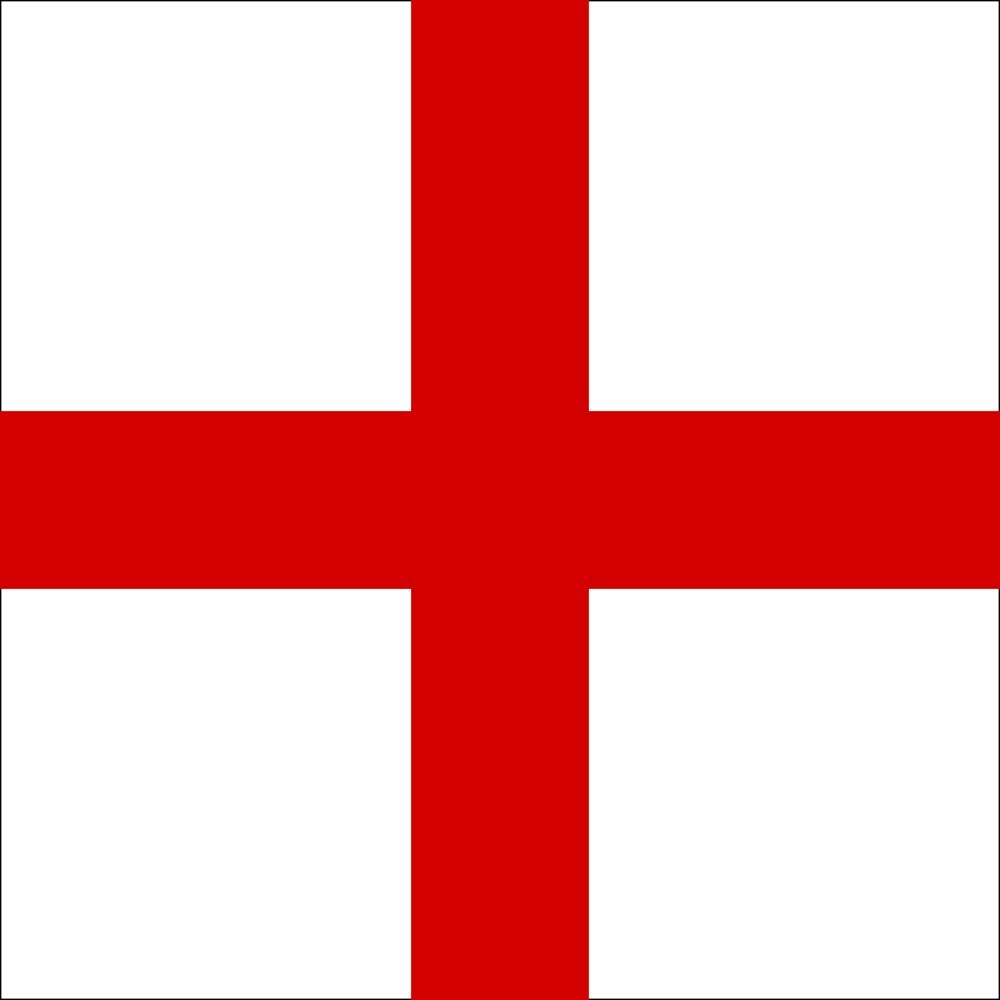 Drapeau Large S. Jorge de Saint Georges avec finitions haut de gamme