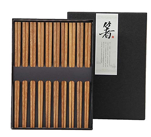 10 Pairs Wood Chopsticks 9.05 Classic Chinese Style