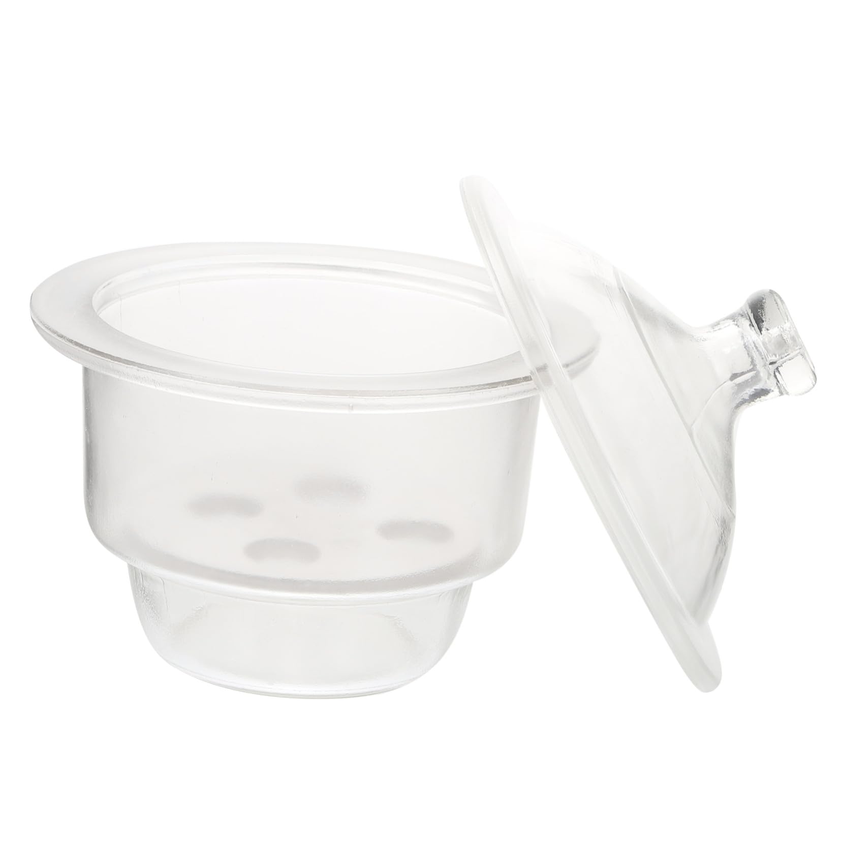 SOLUSTRE Exsikkator Vakuum Labor Trockenglas 22cm Glasflasche Für Praktische Experimente Im Labor Und Unterricht