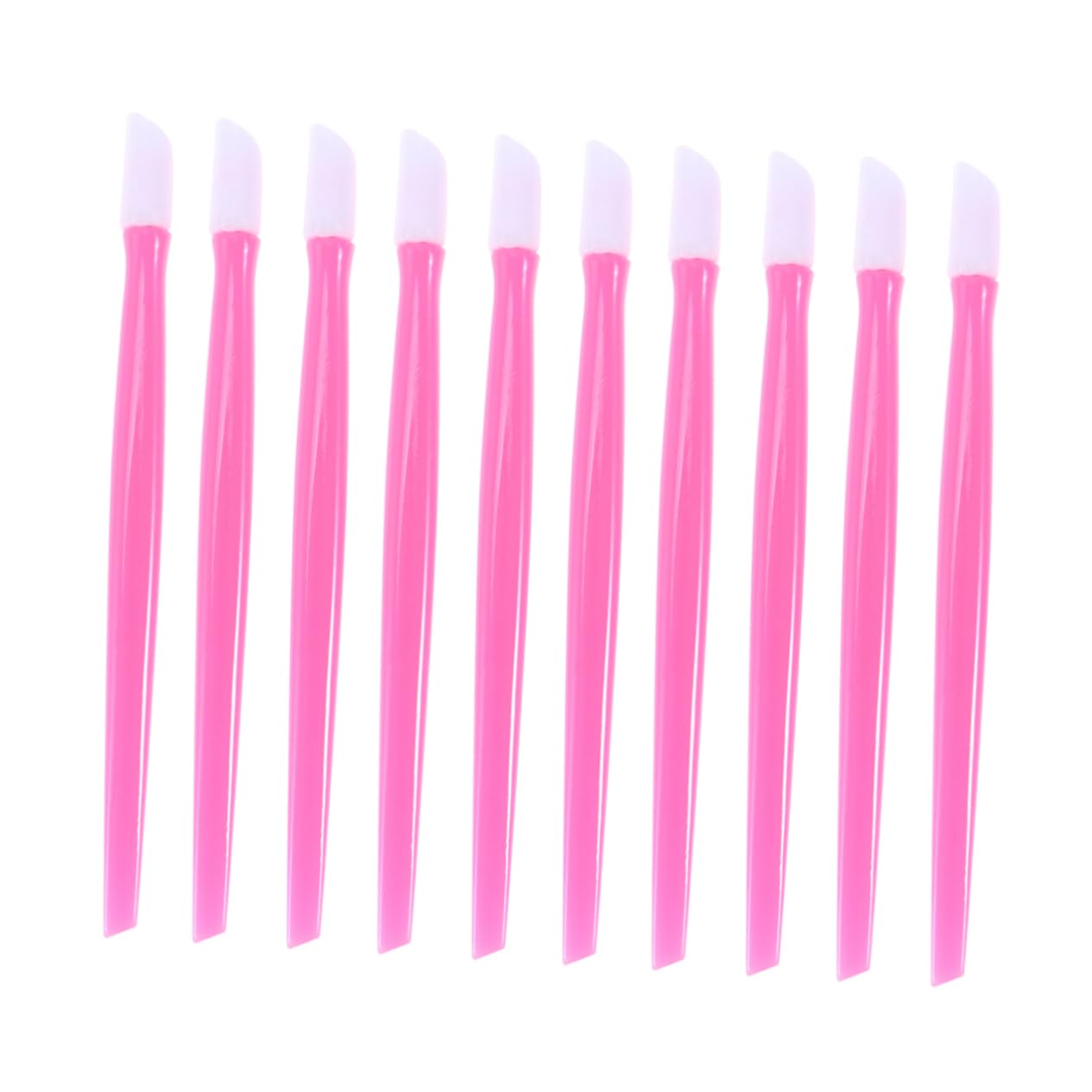 FRCOLOR Plastic Manicure Cleaning Stick 100 Pack Nail Art Pushers Cuticle Pushers Dead Skin for Home