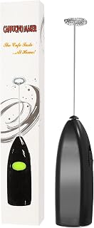 Electric Egg Puncher: Powerful Portable Milk Milk | Electric Foam Wand, Portable Smoothie Tool for Eggs, Mixing & Reddish Milk Roasting for Coffee and Latte | skumtrollstav, bärbart smoothieverktyg för äggslag, blandning och rödaktig mjölkrödning för kaffe och latte