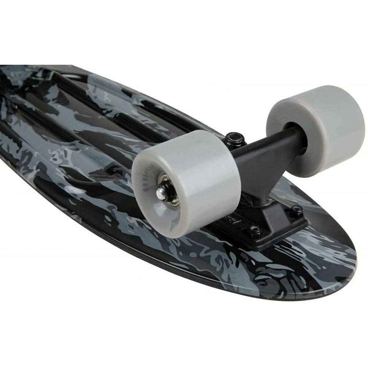 D Street Cruiser Skateboard 27" Noir Camouflage