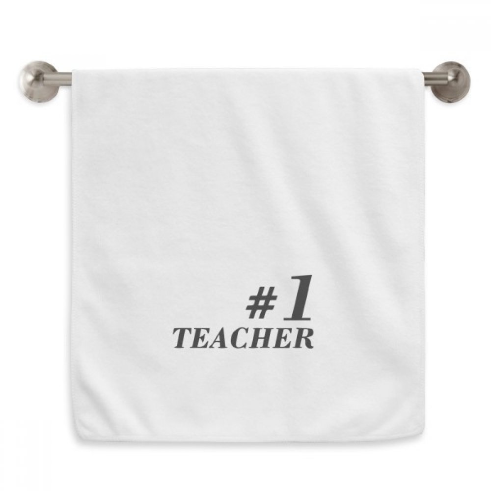 Serviettes Enseignant Étudiant 13X29 Pouces en éponge blanche de qualité supérieure