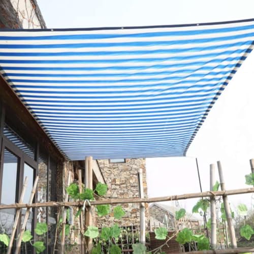 Malla parasol de HDPE para proteger perreras del calor extremo del verano 7