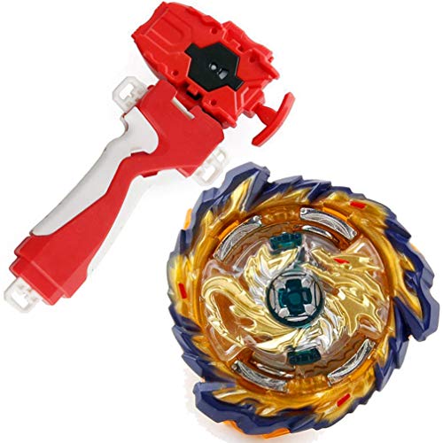 Dwin Bey Battle Evolution Blade Turbo Random Red String Launcher Grip God Bay B-167 Booster Mirage Fafnir Nt 2S Starter Set Games & Accessories Bey Burst Gaming Top Battling Spinning for Boys