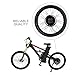 Vogvigo 26" 48V 1500W Rueda trasera Hub Motocicleta Bicicleta electrica DIY Kit...