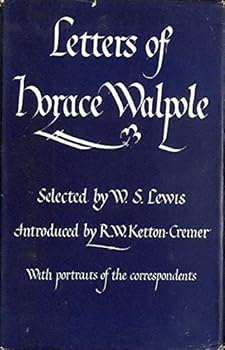 Hardcover Letters Of Horace Walpole Book