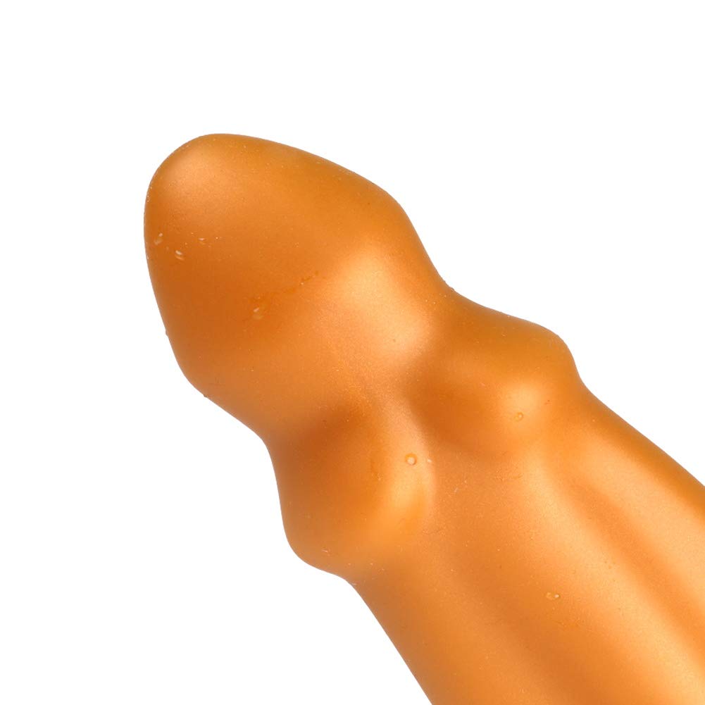 SXOVO Dildo Anale in Silicone Plug Analesex per Stimolazione del punto G e Massaggio Prostatico Dildo Grande con Potente Ventosa Sex Toy per Uomo Donna(S)