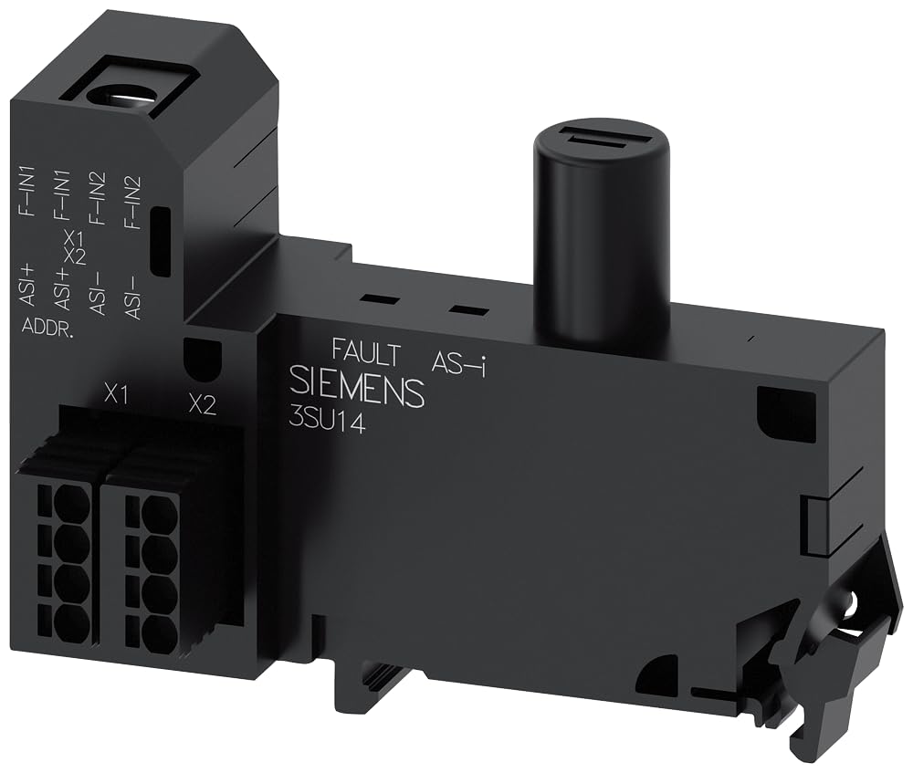Módulo AS-Interface Siemens Sirius ATC de 2 entradas con conexión push-in y un led de estado rojo