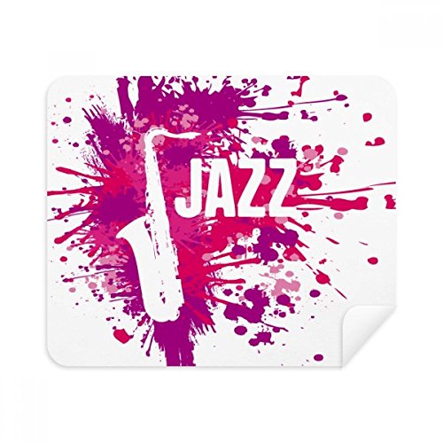 Chiffon de nettoyage anti traces pour lunettes et écran de téléphone jazz