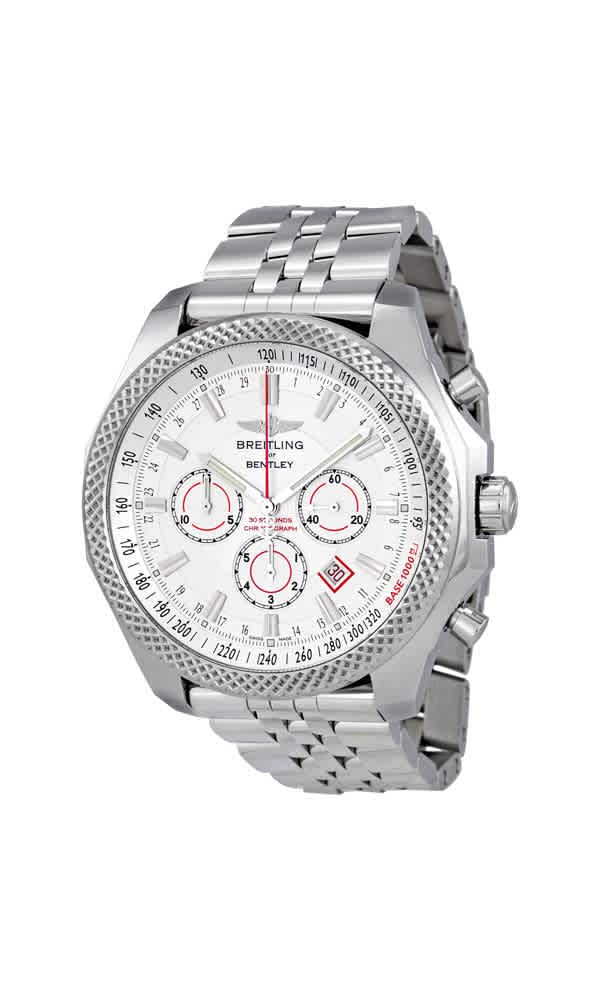 BreitlingBentley Barnato Automatic Silver Dial Mens Watch A2536821-G734SS