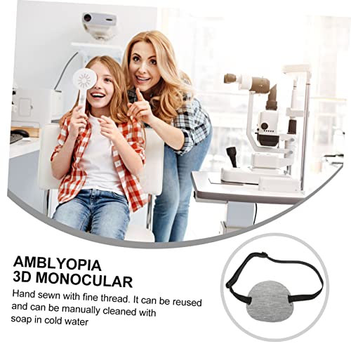 Hemoton Óculos 3D Para Ambliopia 6Pcs Tapa-Olhos Para Crianças Óculos De Segurança Para Crianças Más