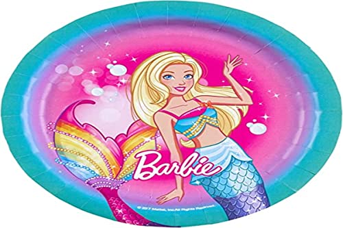 Amscan Piatto 18 cm Barbie Dreamtopia