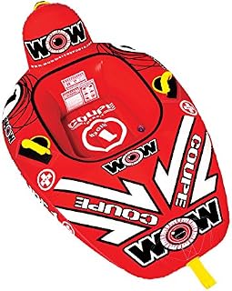 WOW Sports WOW World of Watersports, 15-1020, 1P Coupe Cockpit Towable, Ergonomic Cockpit