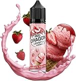 Red Dragon Aroma, Strawberry Icecream, 3 ml Longfill Shake and Vape zum Mischen mit Base Liquid für e-Zigarette, made in Germany, ohne Nikotin
