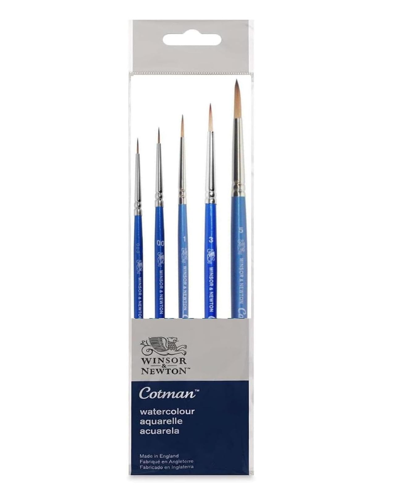 Pinceau Aquarelle Winsor Newton Serie 111 pour Carnet de Voyage et Croquis