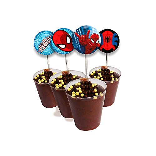 Regina Colherzinha Com Enfeite R72 Ultimate Spider Man, 20 Unidades